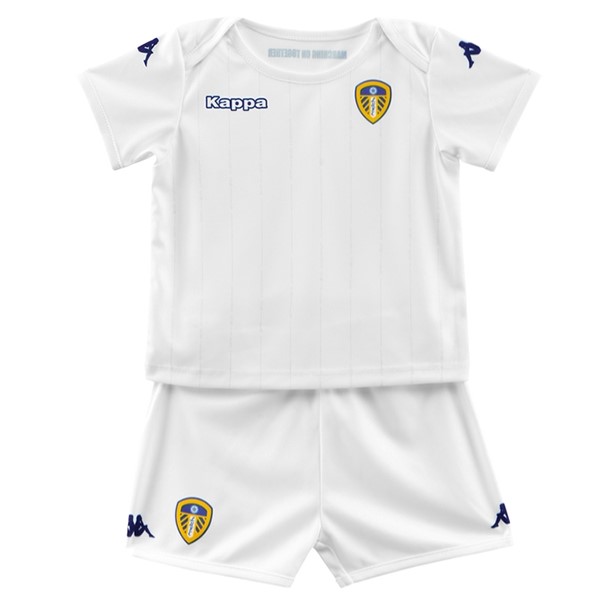 Camiseta Leeds United Primera equipo Niños 2018-19 Blanco
